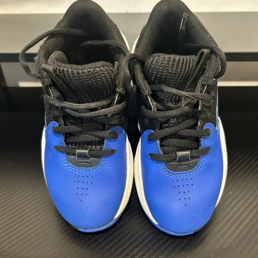 Under Armour Kids Lockdown 7 Basketball Shoes Blue Black Size 12K - Picture 5 of 8